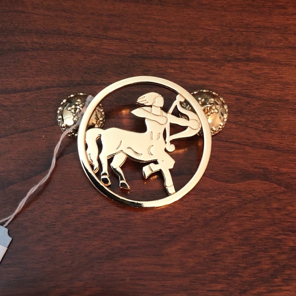 Clara Williams | Gold Sagittarius Centerpiece